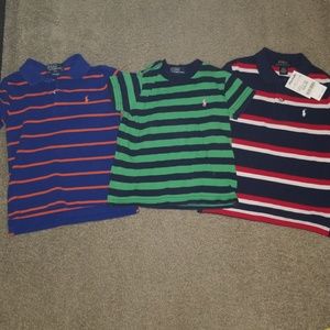 3 Ralph Lauren polos